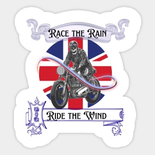 Race the Rain Sticker